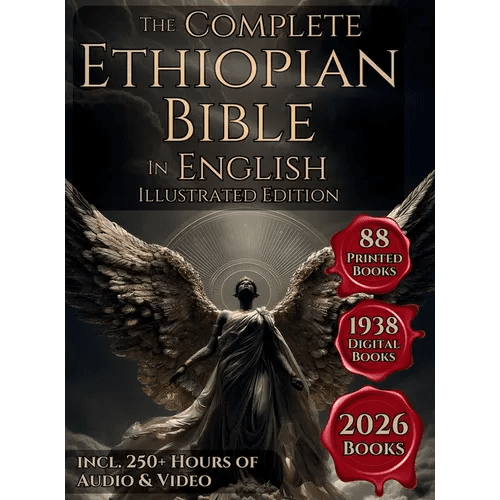 The Complete Ethiopian Bible in English: The 88 Books Canon Including The Book of Enoch, Jubilees, Meqabyan, Ancient Biblical Apocrypha and More Ortho - Hardcover - iShook Books