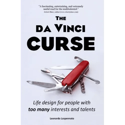 The da Vinci CURSE: Life design for people with too many interests and talents - Paperback - iShook Books