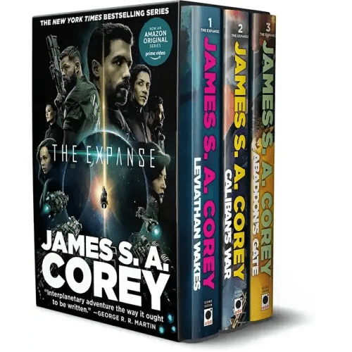 The Expanse Hardcover Boxed Set: Leviathan Wakes, Caliban's War, Abaddon's Gate: Now a Prime Original Series - Hardcover - iShook Books