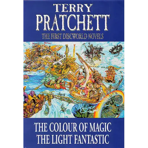 The First Discworld Novels: The Colour of Magic and the Light Fantastic - Hardcover - iShook Books