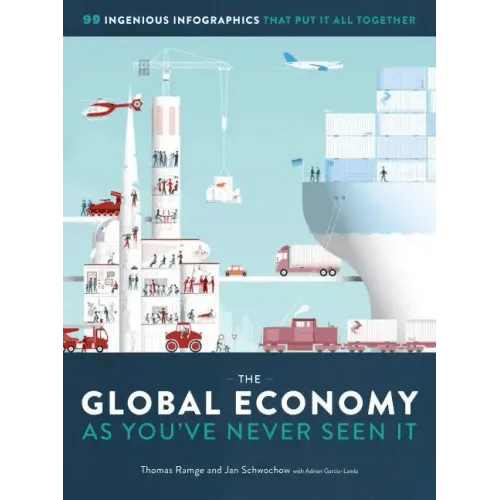 The Global Economy as You've Never Seen It: 99 Ingenious Infographics That Put It All Together - Hardcover - iShook Books