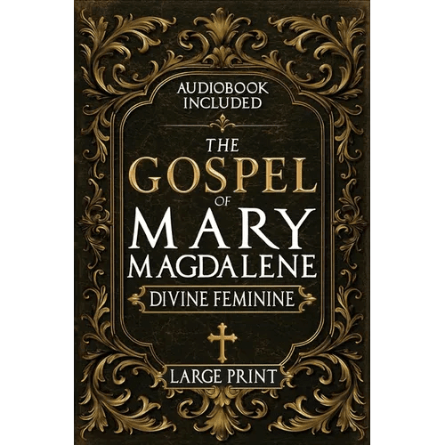 The Gospel of Mary Magdalene - LARGE PRINT: A Complete Guide to the Her Lost Text, Forbidden Wisdom, and the Return of the Divine Feminine (Annotated - Paperback - iShook Books