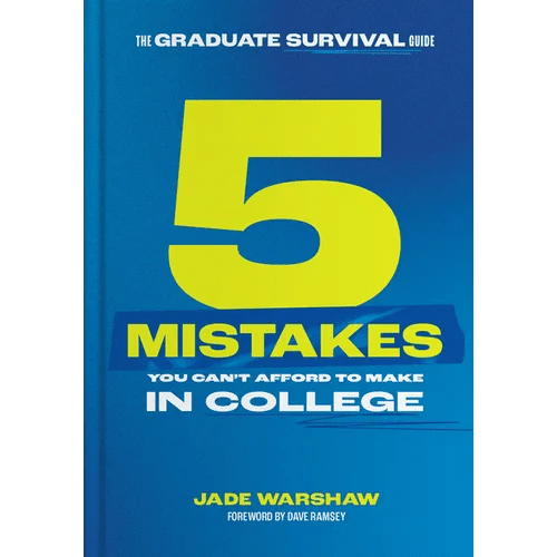 The Graduate Survival Guide: 5 Mistakes You Can't Afford to Make in College - Hardcover - iShook Books