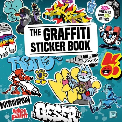 The Graffiti Sticker Book: 300+ Stickers from 50+ Artists - Paperback - iShook Books