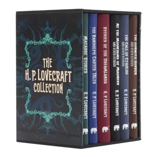 The H. P. Lovecraft Collection: Deluxe 6 - Book Hardcover Boxed Set - Hardcover - iShook Books
