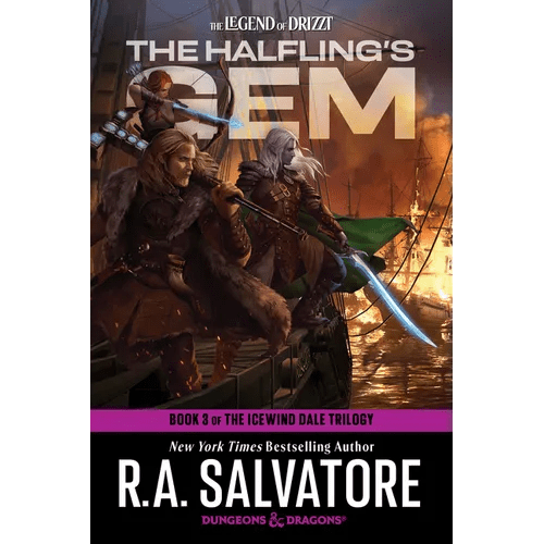 The Halfling's Gem: Dungeons & Dragons: Book 3 of the Icewind Dale Trilogy - Paperback - iShook Books