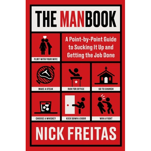 The Manbook: A Point-By-Point Guide to Sucking It Up and Getting the Job Done - Hardcover - iShook Books