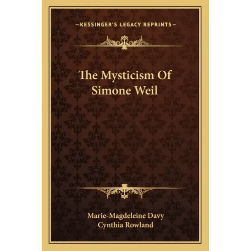 The Mysticism of Simone Weil - Paperback - iShook Books
