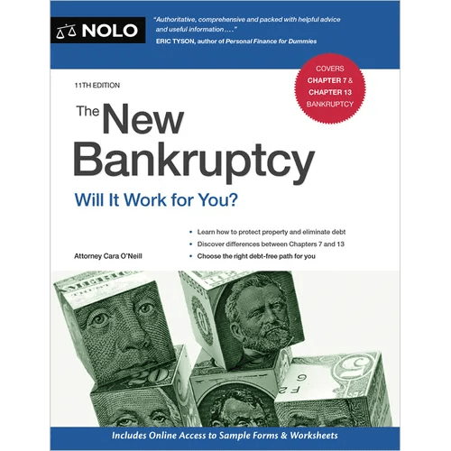 The New Bankruptcy: Will It Work for You? - Paperback - iShook Books