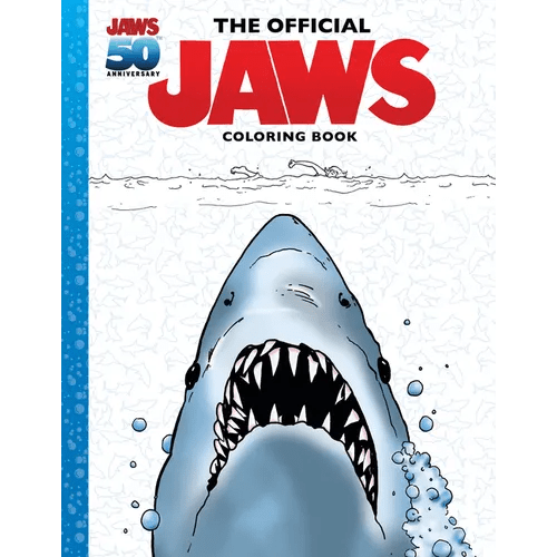 The Official Jaws Coloring Book - Paperback - iShook Books