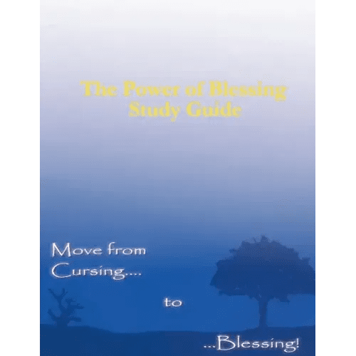 The Power of Blessing Study Guide - Paperback - iShook Books