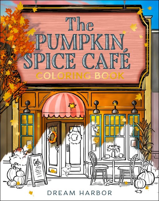 The Pumpkin Spice Café Coloring Book - iShook Books