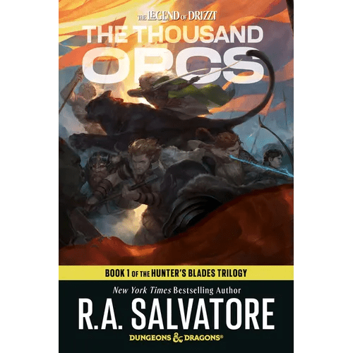 The Thousand Orcs: Dungeons & Dragons: Book 1 of the Hunter's Blades Trilogy - Paperback - iShook Books
