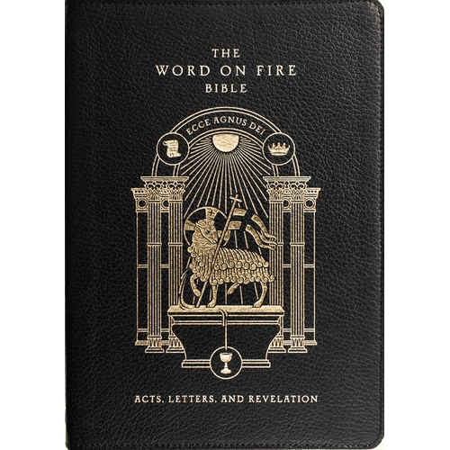 The Word on Fire Bible: Acts, Letters, and Revelation Volume 2 - Leather - iShook Books