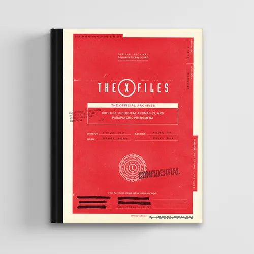 The X - Files: The Official Archives: Cryptids, Biological Anomalies, and Parapsychic Phenomena - Hardcover - iShook Books