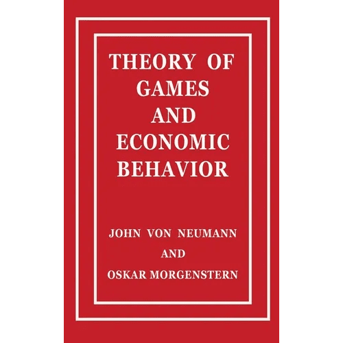Theory of Games and Economic Behavior - Hardcover - iShook Books