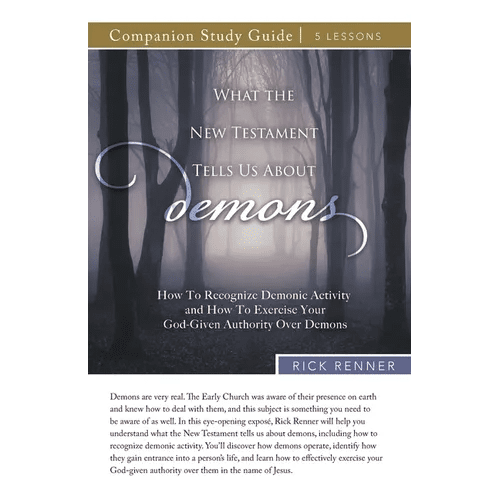 What the New Testament Tells Us About Demons Study Guide: How To Recognize Demonic Activity and How To Exercise Your God - Given Authority Over Demons - Paperback - iShook Books