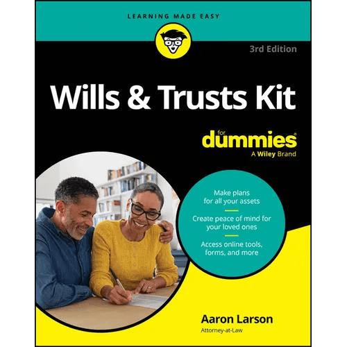 Wills & Trusts Kit for Dummies - Paperback - iShook Books