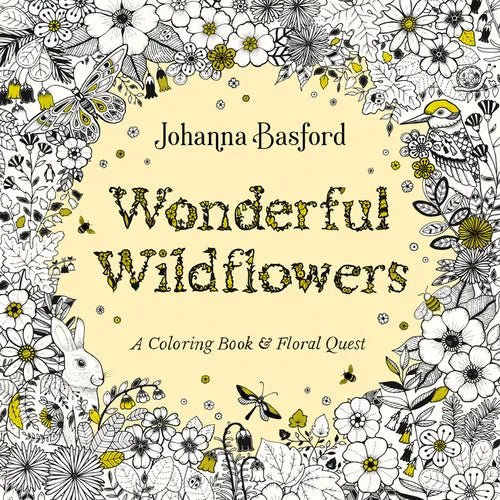 Wonderful Wildflowers: A Coloring Book and Floral Quest - Paperback - iShook Books