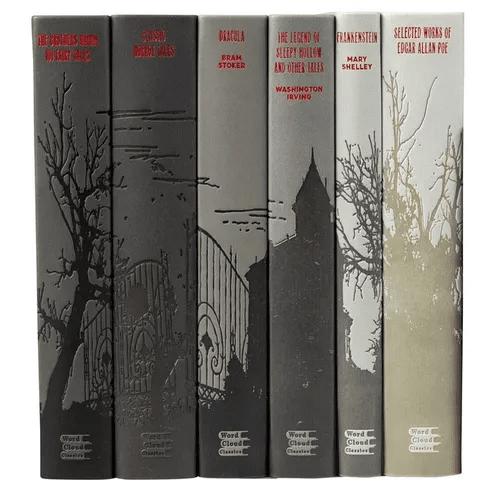 Word Cloud Classics: Horror Collection - Paperback - iShook Books