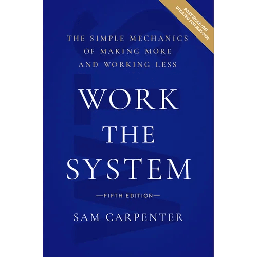 Work the System: The Simple Mechanics of Making More and Working Less - Hardcover - iShook Books