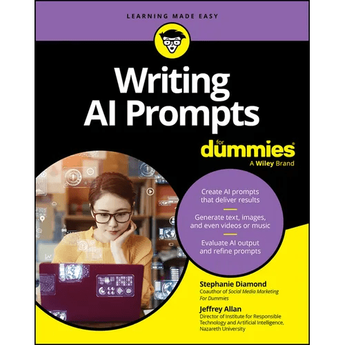 Writing AI Prompts for Dummies - Paperback - iShook Books